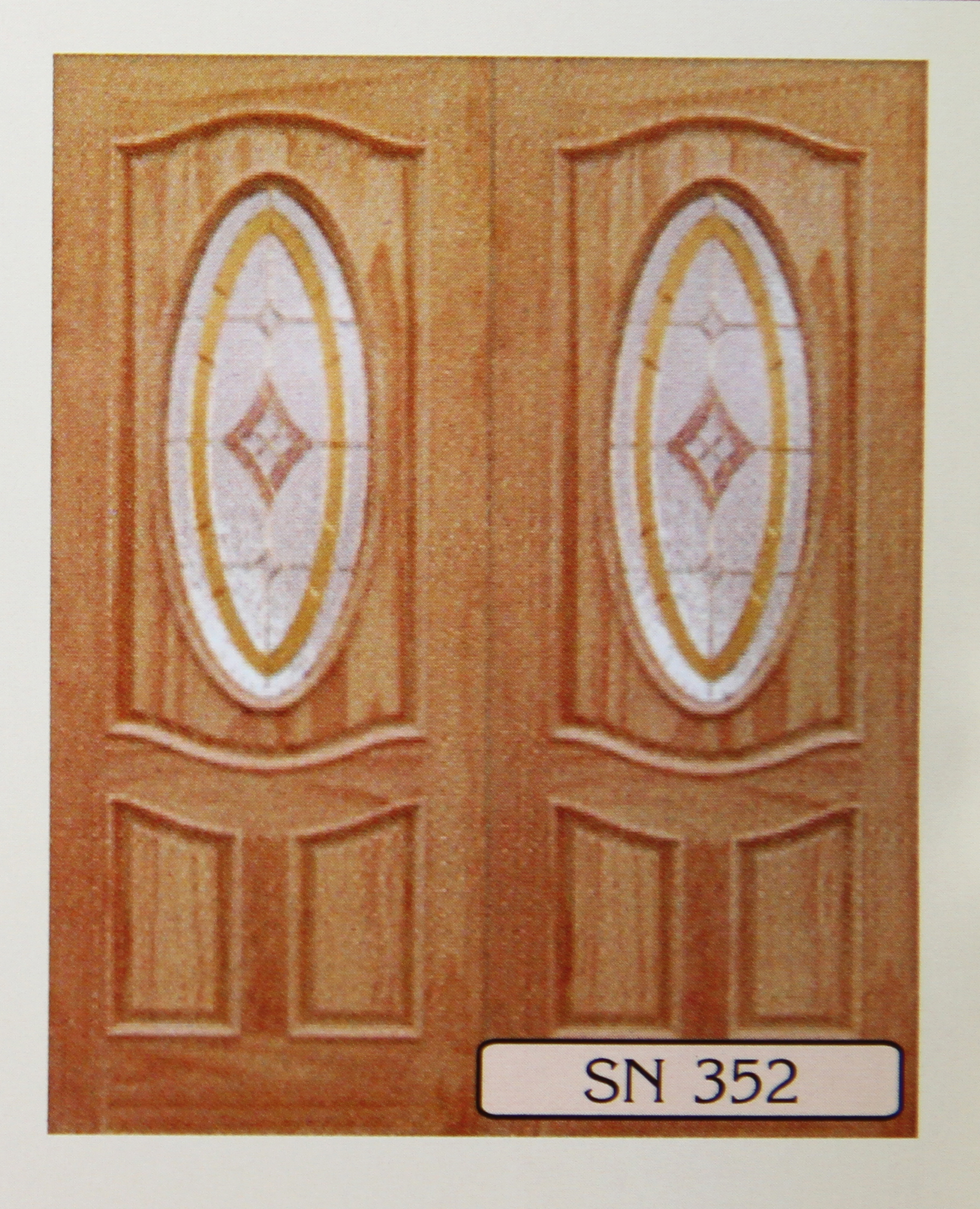 ประตูไม้ SN352