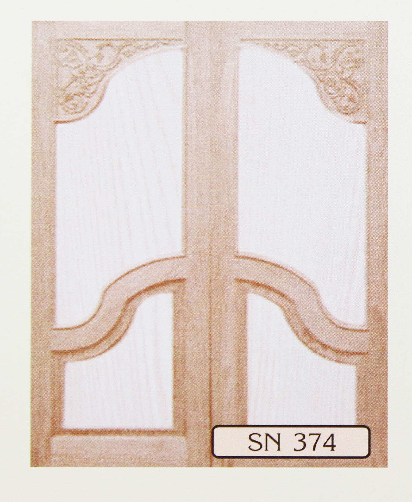ประตูไม้ SN374
