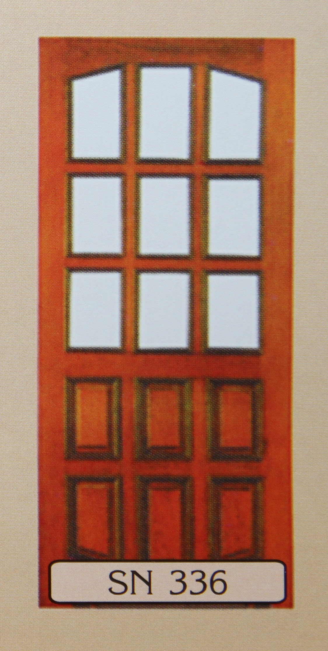 ประตูไม้ SN336