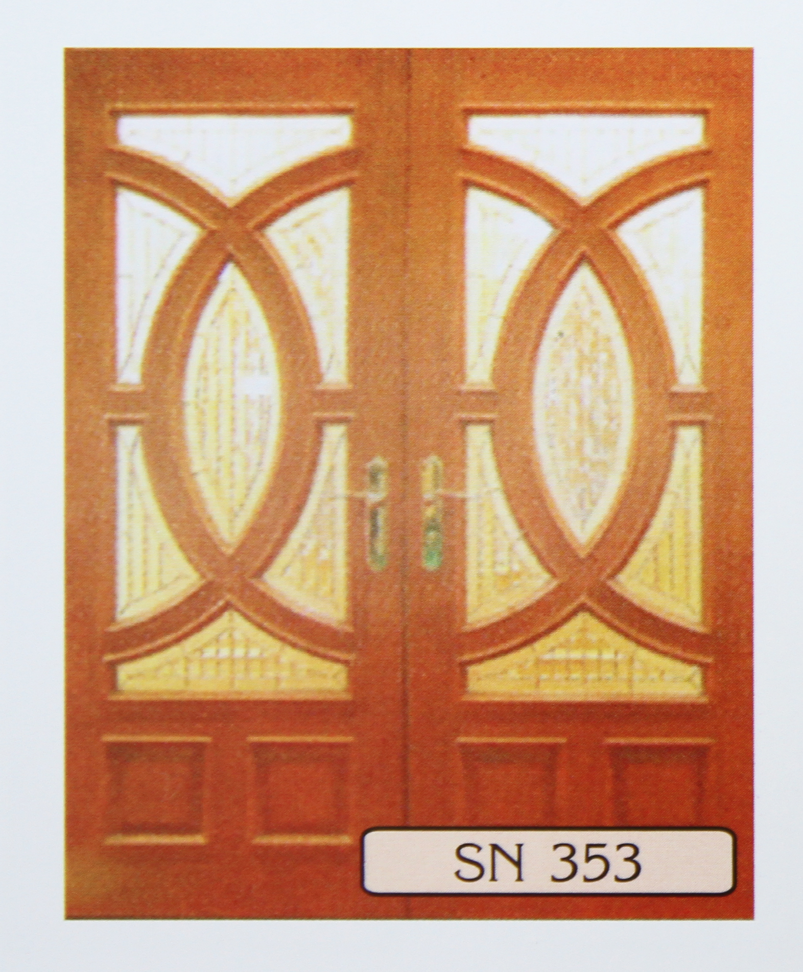 ประตูไม้ SN353