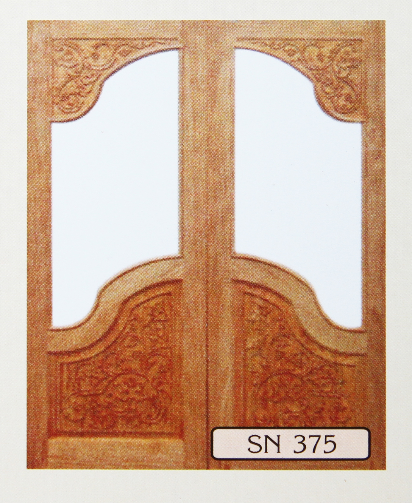 ประตูไม้ SN375