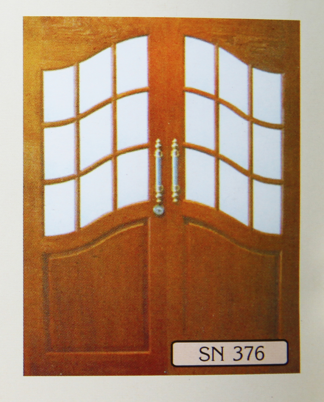ประตูไม้ SN376